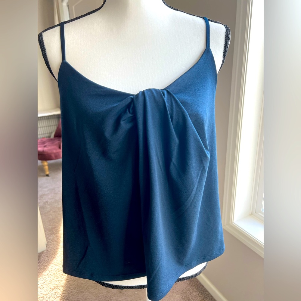 NWT BR XL Navy Crossback Cami
